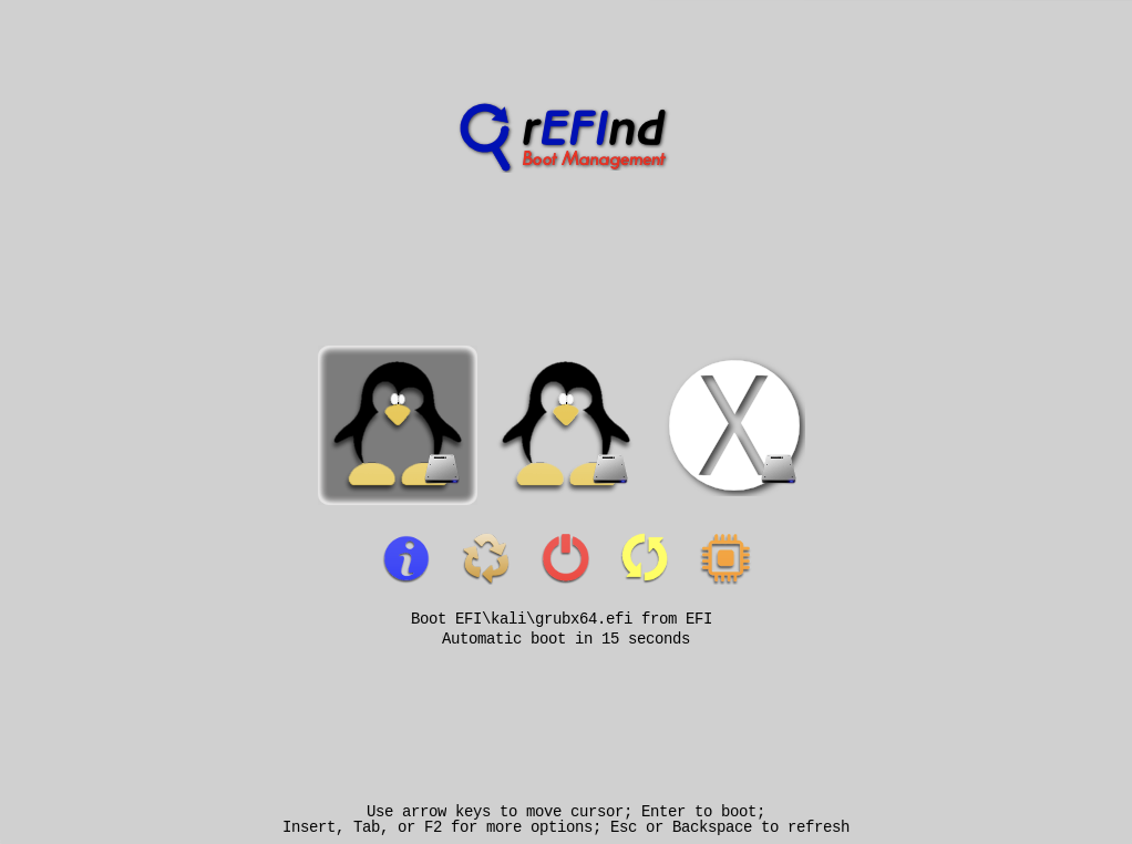 fresh install on kali linux 2017 mac os x